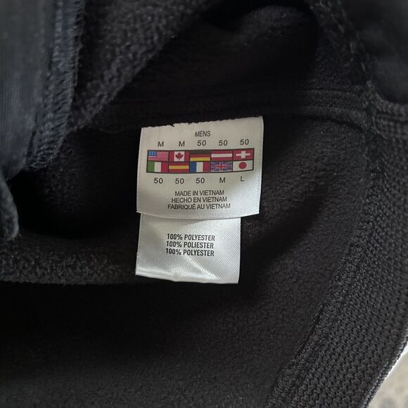 Spyder Men’s Black Red Half Zip Pullover Jacket Fleece Lined Size M - Picture 6 of 6